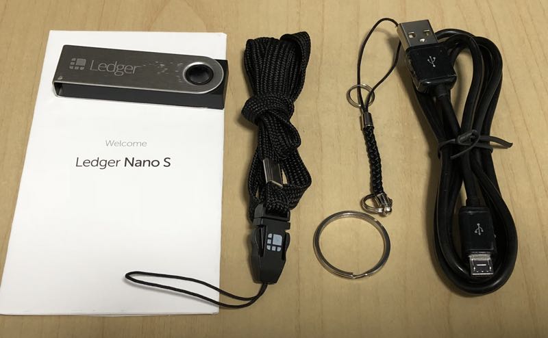 Ledger Nano Sの初期設定
